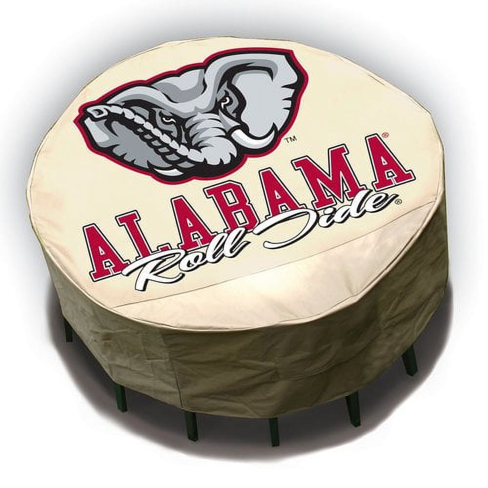 NCAA - Mr. Bar-B-Q - Round Patio Table Cover - University of Oregon Ducks