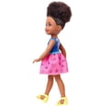 thumbnail image 5 of Barbie Club Chelsea Doll, 6-Inch Brunette Doll With Space-Themed Graphic, 5 of 6