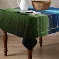 thumbnail image 4 of Football Games Table Cloth Waterproof Tablecloths, Modern Stadium Ball Sports Goal Tablecloth Dining Table Cover for Kitchen Party Tabletop Outdoor, Square Tablecloth 60x60 Inch, 4 of 9