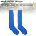 thumbnail image 3 of 1 Pair Breathable Cotton Fencing Socks, with Thick Elastic Support 3D Heel Design Thread Sock Mouth for Comfortable, 3 of 7