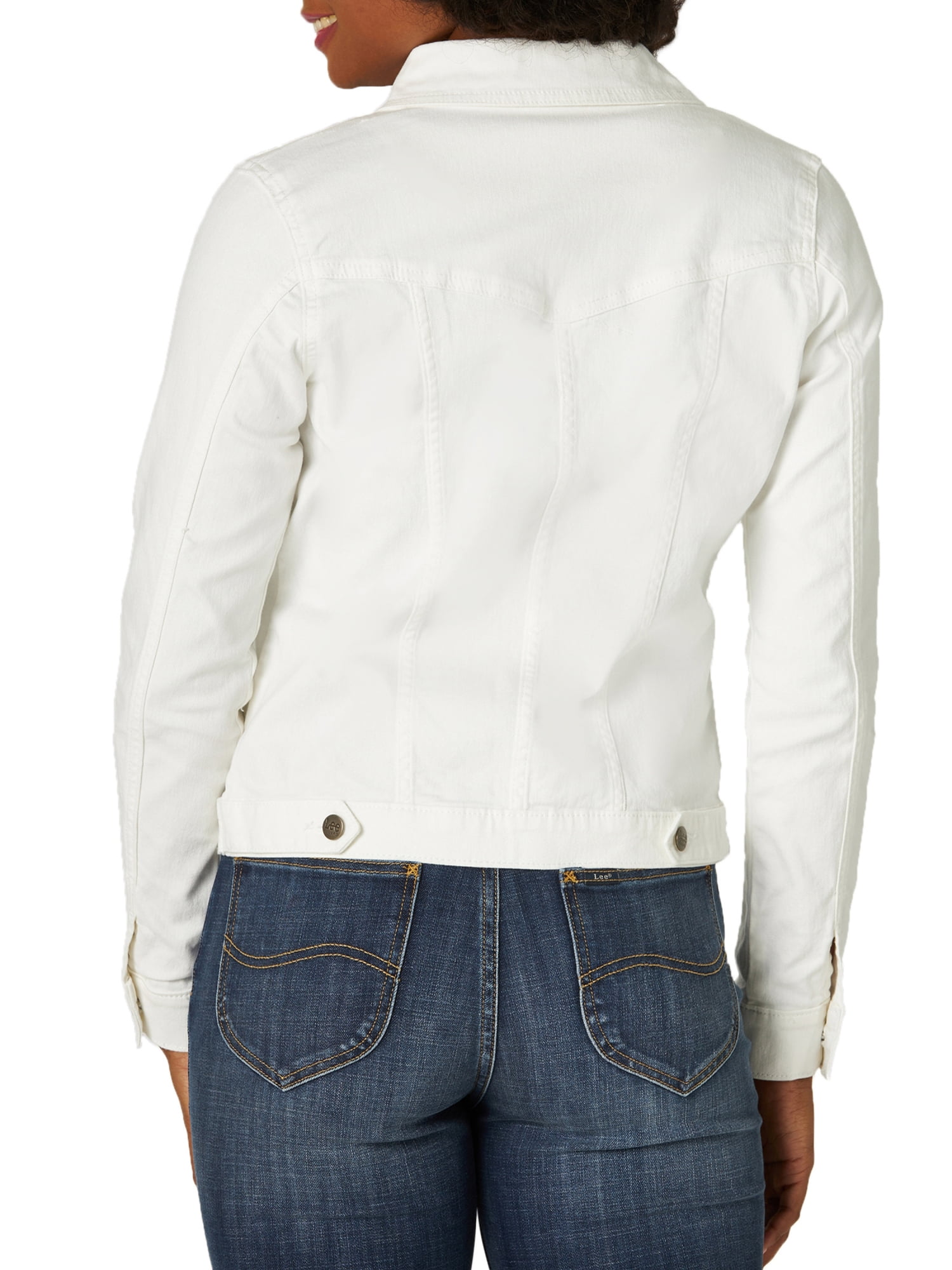Lee white shop denim jacket