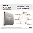 thumbnail image 3 of AMD Ryzen 7 5800X Vermeer 8-Core 3.8 GHz Socket AM4 Processor, 105W, 32MB L3 Cache, 3 of 3