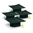 thumbnail image 4 of Black Felt Graduation Caps - Party Wear - 12 Pieces, 4 of 5