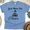 CarolinaBlue, variant on Just Here For Chaos Skeleton Witch Graphic T-Shirt for Adults, CarolinaBlue, Size L