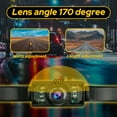 thumbnail image 4 of 170° License Plate Car Rear View Reverse Backup Camera Night Vision Waterproof 7LED, 4 of 11