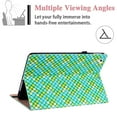 thumbnail image 3 of iPad 9.7 2018 2017 Case with Pen Holder, iPad Air 2/Air 1 Case for iPad Pro 9.7 2016, Allytech Card Slots Stand Folio PU Leather Auto Sleep Dropproof Protective Case for iPad 6/iPad 5 9.7", Green, 3 of 7