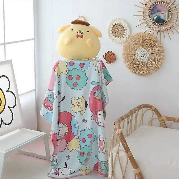 Pom Purin Stuffed Plush Toys Dolls Soft Cushion Pillow Cartoon Kawaii Pom Purin Plush Doll Toys Room Decoration Kids Gift