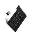 thumbnail image 1 of Moyic Teclado numérico inalámbrico 18 teclas Mini teclado portátil Oficina en el hogar Dormitorio Laptop Notebook PC Computadora Teclados Cables de audio/vídeo, 1 of 6