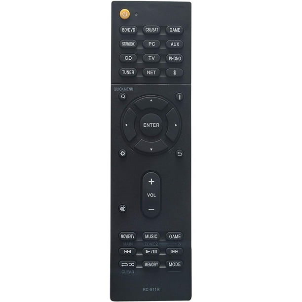 RC911R RC-911R Replaced Remote fit for Onkyo AV Receiver Speaker HT