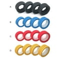 thumbnail image 2 of Wweixi 4 Pcs 1/18 Remote Control Model Car Tire Tread Pattern Replaceable Part Kit Replacement for WLtoys A949 A959 A969 A979 K929 Gold, 2 of 8