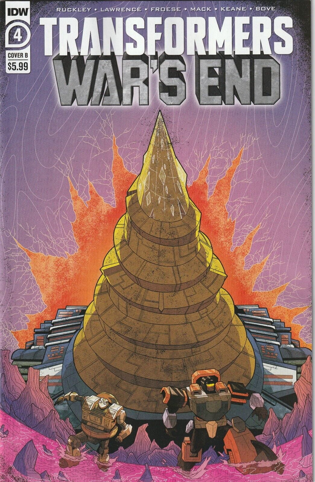 Transformers War's End 4B VF ; IDW Comic Book