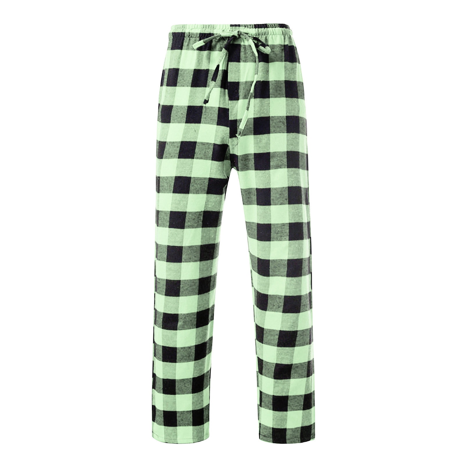 Pantalon De Pyjama Homme En Flanelle à Carreaux – Coton Chaud, Style Décontracté | Pour Nuit, Loisirs, Noël