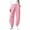 Pink(New&Hot), variant on ZHYou No Boundarie Womens Sweatpants High Waist Drawstring Baggy Fleece Vertical Seam Cuffed Leg Jogger Pants with Side Pockets,Black,Size M