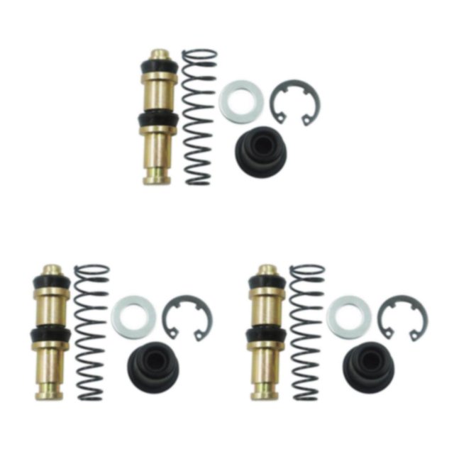 ZheElen Brake Pump Piston Plunger Repair Kit Replace Durable for Scooter Upper Pump 14mm 3Set