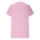 thumbnail image 4 of Camiseta de Manga Corta con Cuello en V con Impresión de Girasol, Algodón Casual Y Top de Cáñamo, 4 of 6