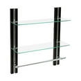 thumbnail image 3 of Organize It All Deluxe Tempered Glass Shelf with Towel Bar, 3 of 10