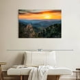thumbnail image 2 of Elephant Stock Great Smoky Mountains Sunrise Wall Art - Horizontal Canvas Wall Art - Living Room Wall Decor - Nature Canvas - Yellow And Orange Decor - 39" x 26", 2 of 8