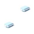 thumbnail image 2 of Bearachild Pastillero Contenedor Plegable Rejillas Múltiples Tablet Organizador Divisor Interior Exterior Compartimento Dispensador Trigo Azul azul paja 2Conjunto, 2 of 6