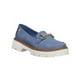 thumbnail image 1 of Mocasines Mujer Plataforma Azul Tipo Ante Modernos Casual azul 24 Clasben 024D3R, 1 of 6
