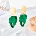 thumbnail image 1 of Boucles d'Oreilles Feuille de Pétale Multicolore Élégantes à la Mode pour Femmes, 1 of 6