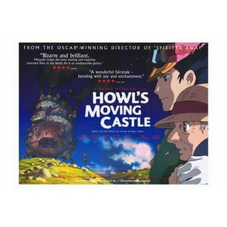 10€81 sur Howl's Moving Castle Poster Studio Ghibli - 42 x 30 cm (Style 03)  - Achat & prix