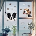 thumbnail image 6 of Window Static Cling Decal Sticker Double-Sided Large Glass Car Windows 1 Sheet Peek-a-Boo Dogs 47.2"x11.8" Waterproof Removable Window Decal, 6 of 7