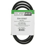 SureFit 36" 42" 48" 50" 54" Deck Drive Belt Replacement for Bad Boy 041-6400-00 Magnum Outlaw Elite ZT Stand-On Mowers