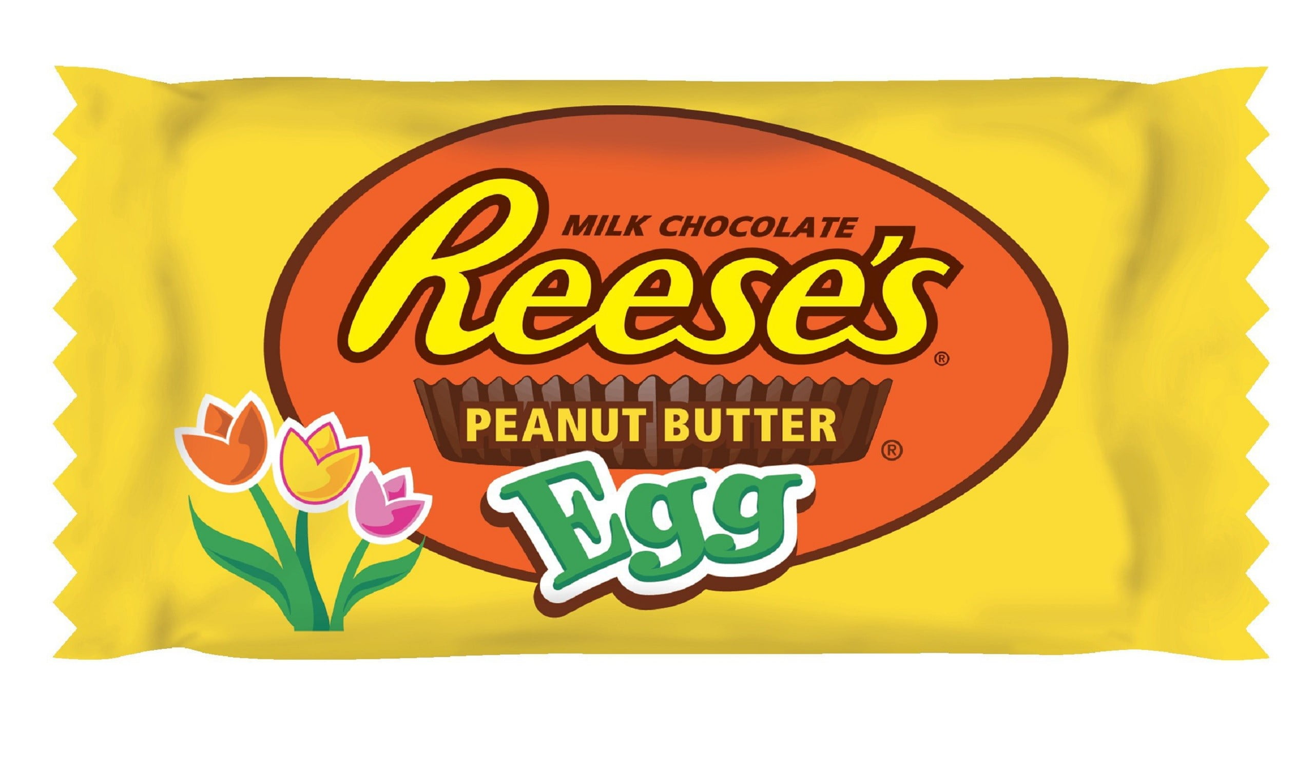 REESE'S, Milk Chocolate Peanut Butter Eggs Candy, 1.2 oz, Pack, 36 ct