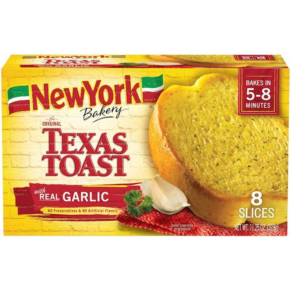 New York Bakery Garlic Texas Toast, 11.25 Ounce -- 12 per case