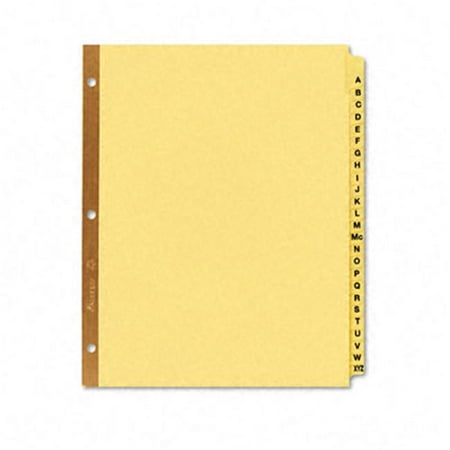 Reinforced Laminated Tab Dividers 25 Tab A Z Letter Buff 25 Per
