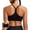 Black, variant on RUNNING GIRL Women's Y-Back Sports Bra Low Impact Workout Bras Thin Straps Yoga Bras with Removable Pads