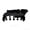 Black, variant on 3D Printed Aquarium Cave Tunnel, Roman Column Fish Hideout Shelter with Viewing Ports for Fish Tanks