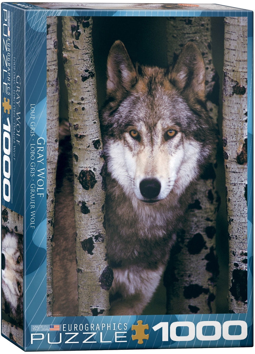 NEW Puzzlebug 300 Piece Jigsaw Puzzle ~ Grey Wolves Pack 