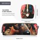 thumbnail image 3 of Balery Colorful Flower German Shepherd Estuche de Lápices de Cuero Impreso, Estuche para Suministros de Arte, Estuche de Lápices con Cremallera, Estuche de Almacenamiento de Papelería, 3 of 7