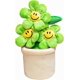 thumbnail image 1 of 11.8 Inch Super Cute Sun Flower Smiling Face Flower Creative Stuffed Plants Plush Toy Room Decoration for Your Family Birthday Gifts (5. Green), 1 of 4