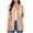 Khaki, variant on Ke1Clo Summer Fall Dresses for Women Beach High-Low V Neck Sleeveless Dress Casual Loose Party Tank Dress Khaki XXXL