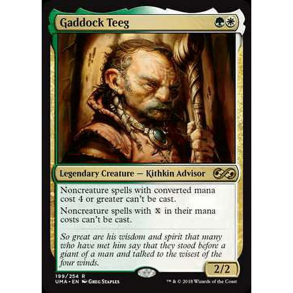 MtG Ultimate Masters Rare Gaddock Teeg (Foil) #199
