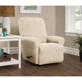 thumbnail image 2 of Stretch Sensations 4-Piece Stretch Fernwood Recliner Slipcover, Natural, 2 of 5