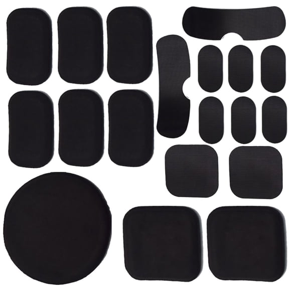 9Pcs Non-Toxic Memory EVA Foam Pads 10*Helmet Stickers Kit for Fast Mich ACH Tactical Helmets