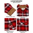 thumbnail image 4 of Legendary Whitetails Men's Buck Camp Flannel Shirt Long Sleeve Button Down 100% Cotton, 4 of 6