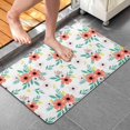 thumbnail image 4 of Pioneer Flower Floral Print Pattern Bathroom Rugs Mat, Non Slip Microfiber Bathroom Rug with Rubber Backing, Soft Mats for Bathroom Floor Tub Shower, 20"x32", 4 of 5