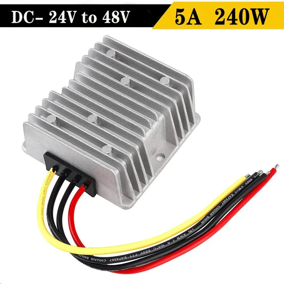 Golf Cart DC 24V Step Up to 48V 5A 240W Boost Power Converter Voltage Regulator