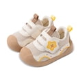 thumbnail image 2 of ZHOGXU Toddlers Infant Boys Girls Sneakers Non Slip Soft Sole Mesh Breathable Lightweight Sports Shoes For Casual Daily Wear,Khaki,12-15 Months, 2 of 9