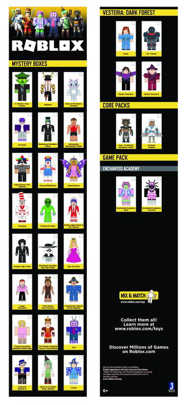 Roblox Celebrity Collection Series 1 Mystery Figure Includes 1 Figure Exclusive Virtual Item Walmart Com Walmart Com - www.roblox.com/toys
