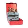 thumbnail image 1 of Juego de 19 brocas de cobalto, brocas de carburo M35 de 1,0 a 10 mm, broca helicoidal de cobalto al 5 %, HSS, métricas, como se muestra, como se muestra, 1 of 5