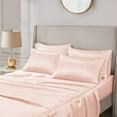 thumbnail image 2 of Gracie Mills Coralie Satin Sheet Set 6-Piece Wrinkle-Free King Size GRACE-7740, 2 of 4