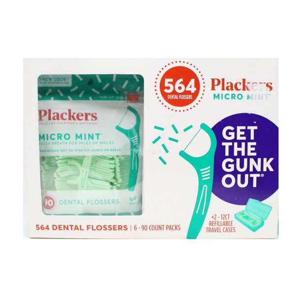 Plackers Micro Mint Dental Flossers Set
