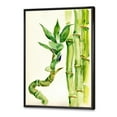 thumbnail image 3 of Designart 'The Forest of Bamboo Branches VI' Tropical Framed Canvas Wall Art Print, 3 of 5