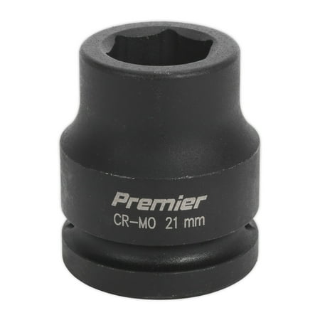 

Sealey Is3421 Impact Socket 21Mm 3/4In Sq Drive