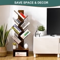 thumbnail image 2 of Librería Bookshelf Yoobure Tree con 6 estantes, estilo retro, de pie, 2 of 8